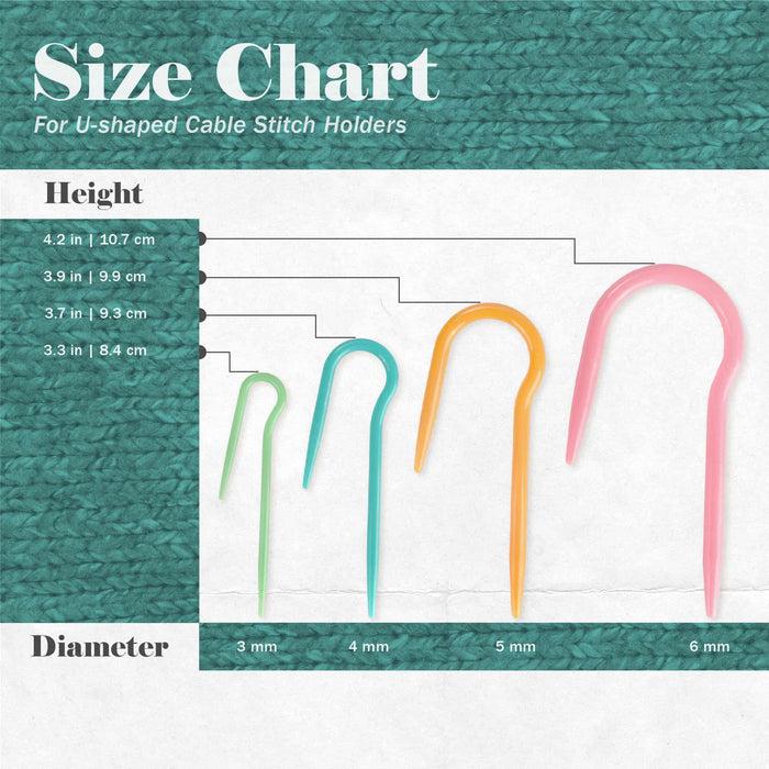 Bamboomn U-Shaped Cable Needles