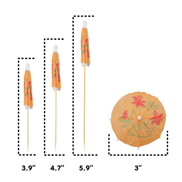 Bamboomn Umbrella Bamboo Food Picks