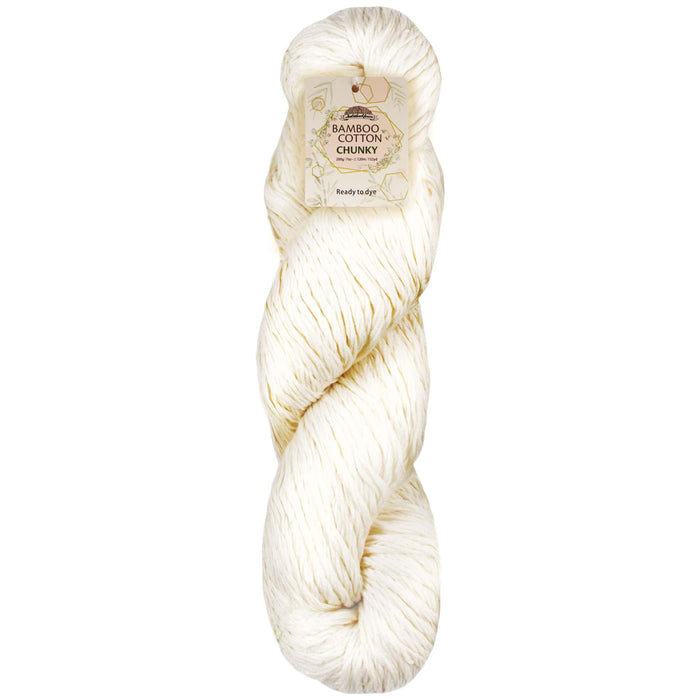 bamboomn Undyed Bamboo Cotton Chunky Yarn