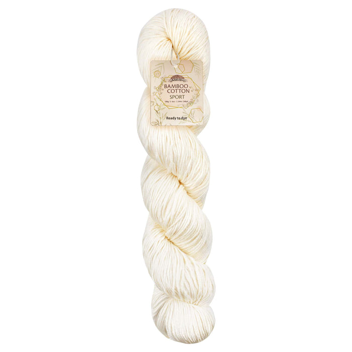 bamboomn Undyed Bamboo Cotton Sport Yarn