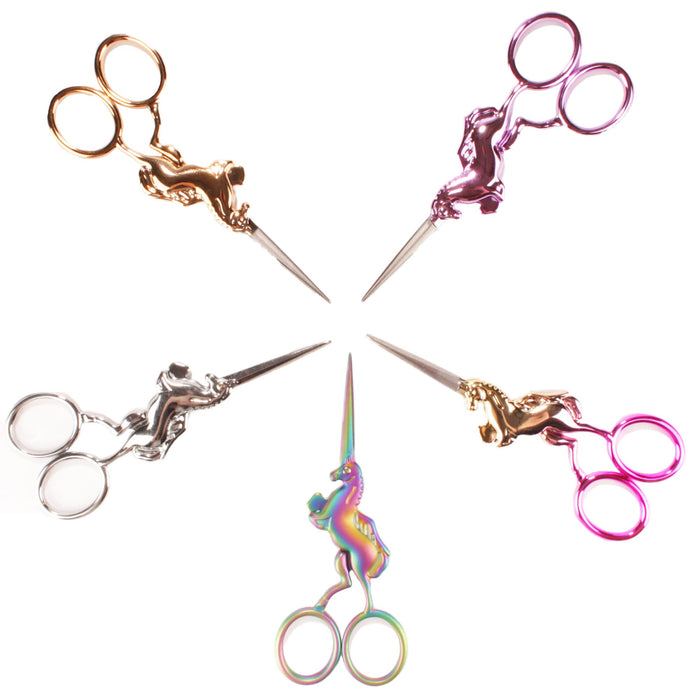 bamboomn Unicorn Craft and Embroidery Scissors