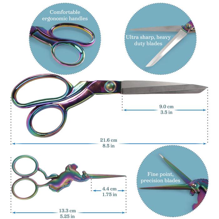 Bamboomn Unicorn Sewing And Tailoring Scissors Set