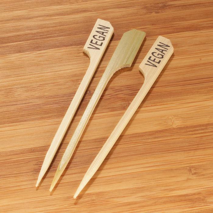 Bamboomn Vegan Paddle Bamboo Food Picks