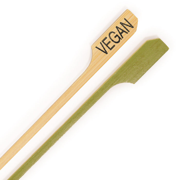 bamboomn Vegan Paddle Bamboo Food Picks