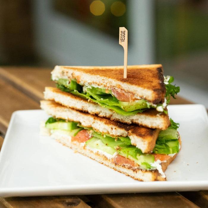 Bamboomn Veggie Paddle Bamboo Food Picks