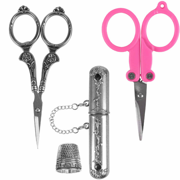 bamboomn Vintage 4pc Embroidery Tool Set