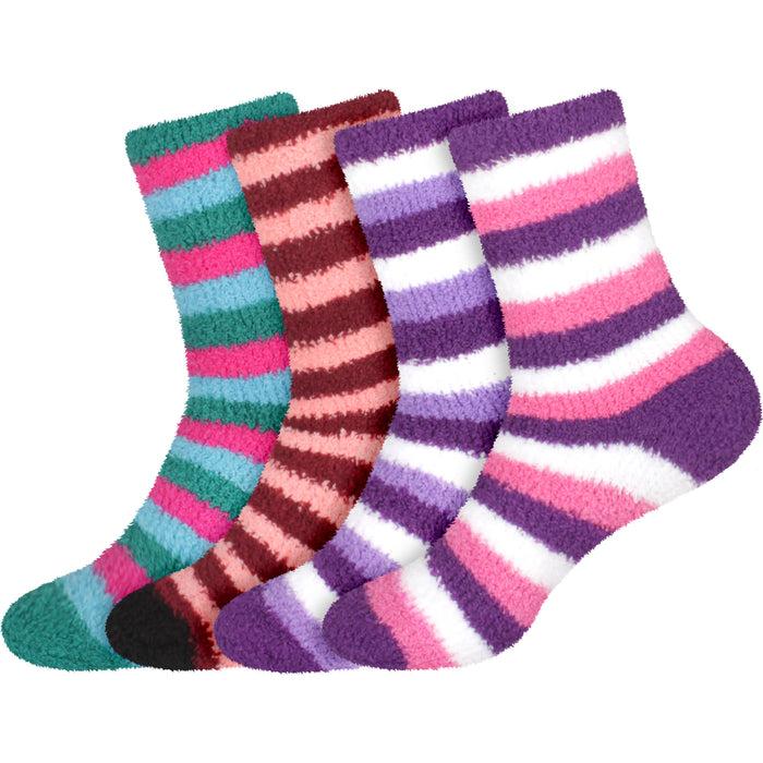 bamboomn Women's Assorted Striped Socks