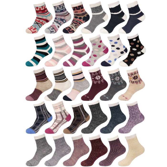 bamboomn Women's Double Layer Socks - 1 Pair