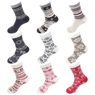 bamboomn Women's Double Layer Socks: 1 Pair