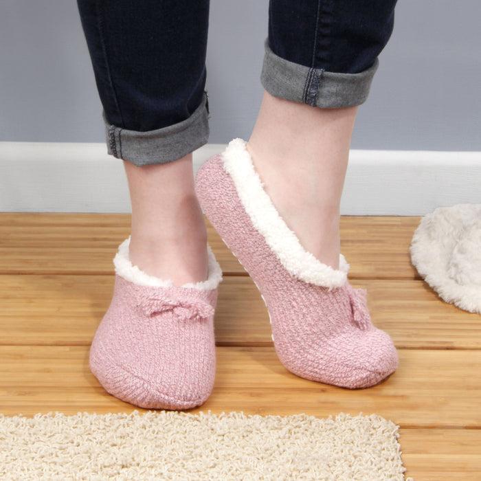 Bamboomn Women's Fancy Yarn Slippers: 1 Pair
