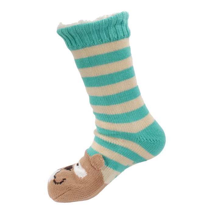 Bamboomn Women's Thermal Fuzzy Animal Socks