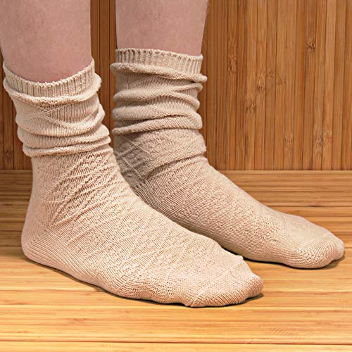 Bamboomn Women's Vintage Pattern Design Socks