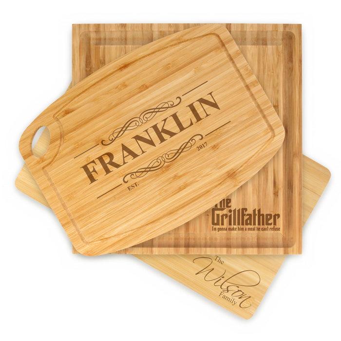 bamboomn Build Your Own Engraved Cutting Board: Home & Kitchen