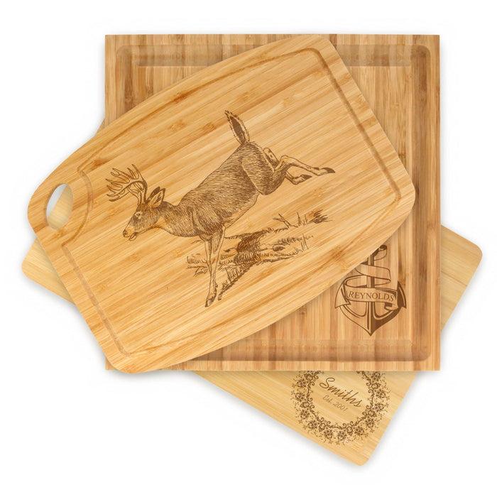 bamboomn Build Your Own Engraved Cutting Board: Nature & Outdoors