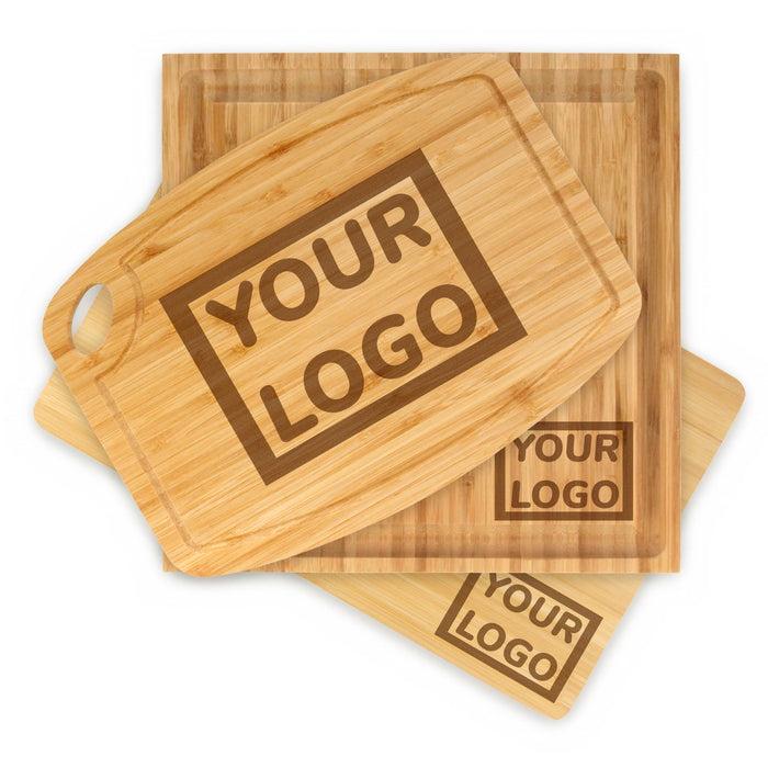 bamboomn Build Your Own Engraved Cutting Board: Your Own Logo