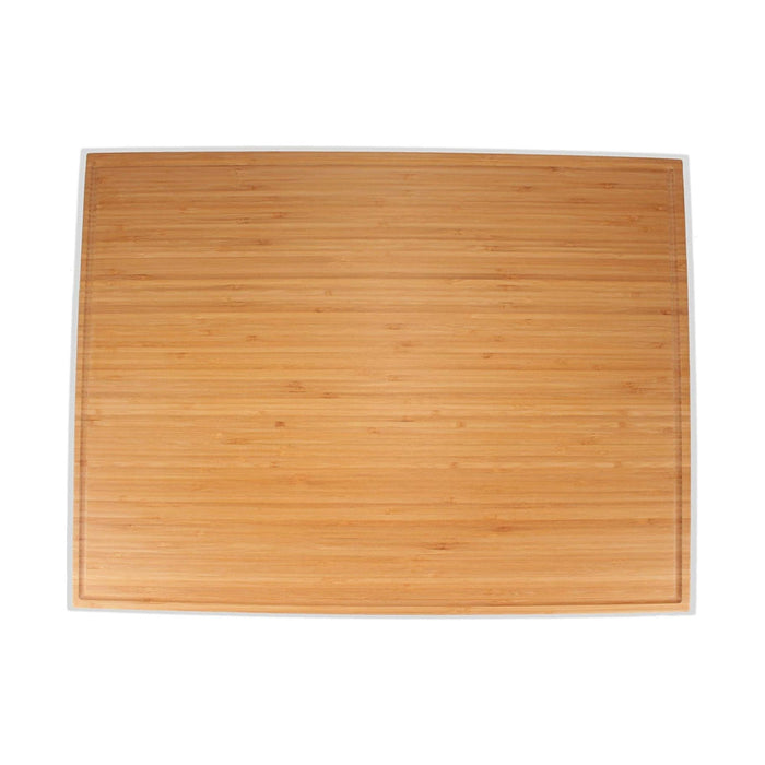 Bamboomn Butcher Block Bamboo Cutting Board 24" X 18" X 2"