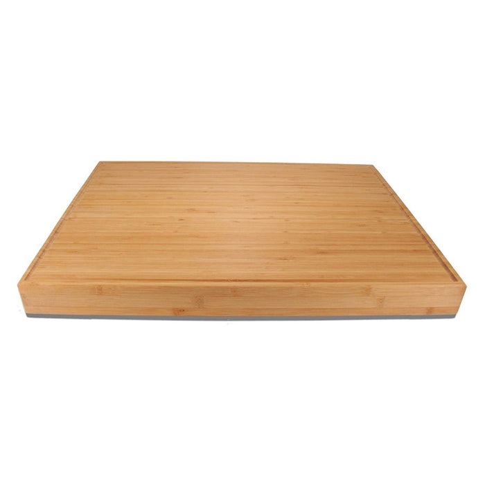 bamboomn Butcher Block Bamboo Cutting Board 24" x 18" x 2"
