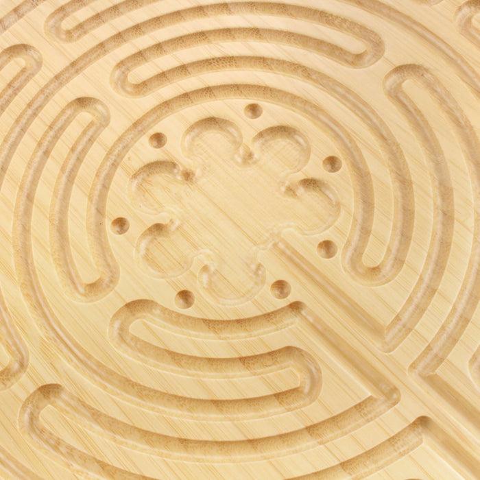 Bamboomn Chartres Style 7 Circuit 8” Bamboo Finger Labyrinth