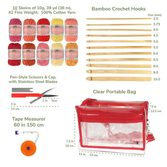 Bamboomn Cotton Select Bonbons In A Bag Crochet Kit