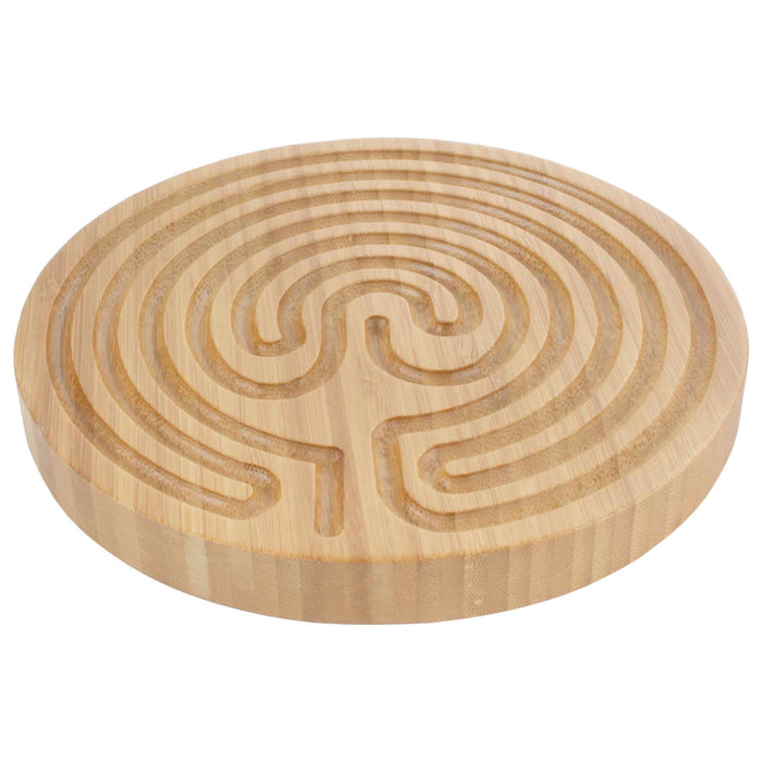 Bamboomn Cretan Style 7 Circuit 6” Bamboo Finger Labyrinth