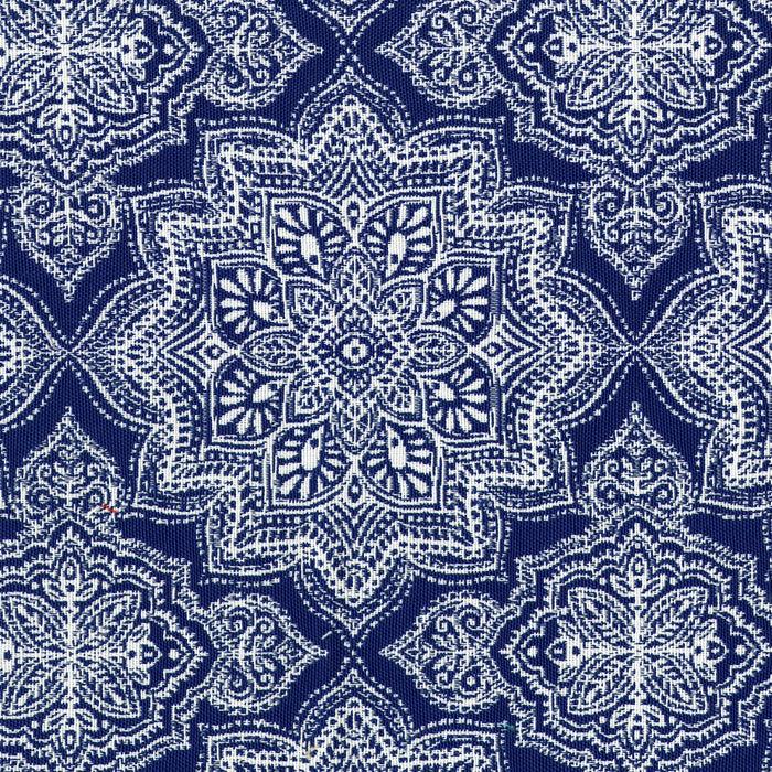 bamboomn Curacao Dark Denim Covington Upholstery Fabric