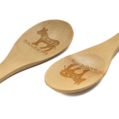bamboomn Democratic Party Custom Engraved Serving Spoon