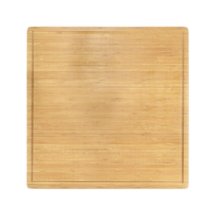 bamboomn Extra Large Flat/Grooved Bamboo Cutting Board