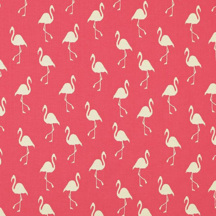 bamboomn Flamingo Begonia Pink Covington Upholstery Fabric