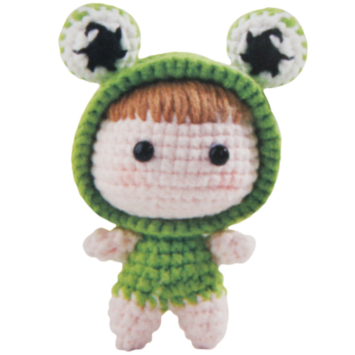 Bamboomn Frosch The Frog Doll Kawaii Chibis Crochet Kit