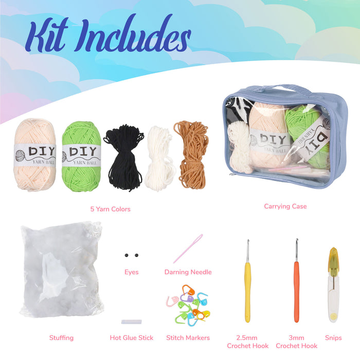 Bamboomn Frosch The Frog Doll Kawaii Chibis Crochet Kit