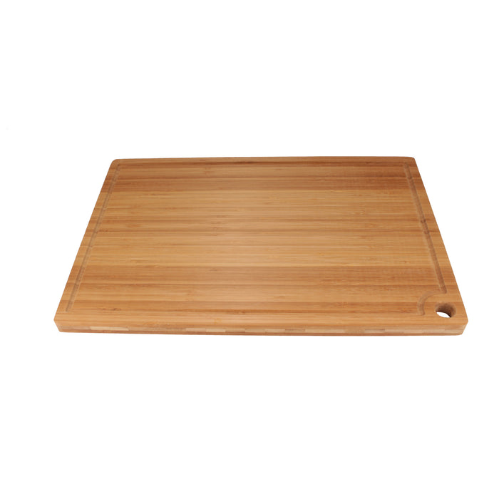 Bamboomn Grooved Bamboo Cutting Board With Hanging Hole Choice - 17.25"x11.75"x0.75"