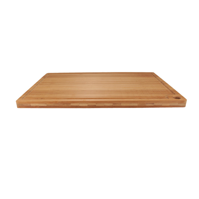 Bamboomn Grooved Bamboo Cutting Board With Hanging Hole Choice - 17.25"x11.75"x0.75"
