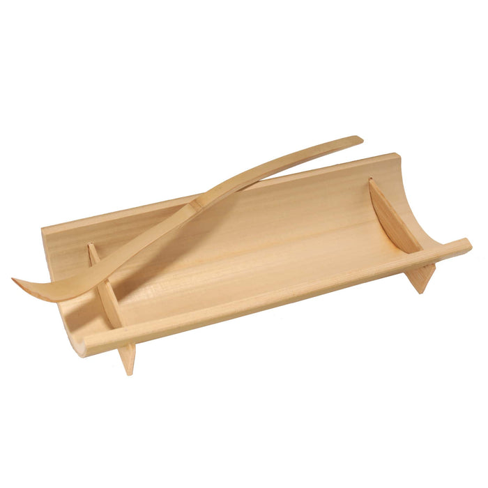 bamboomn Japanese Bamboo Matcha Tea Leaf Powder Holder Set - Natural