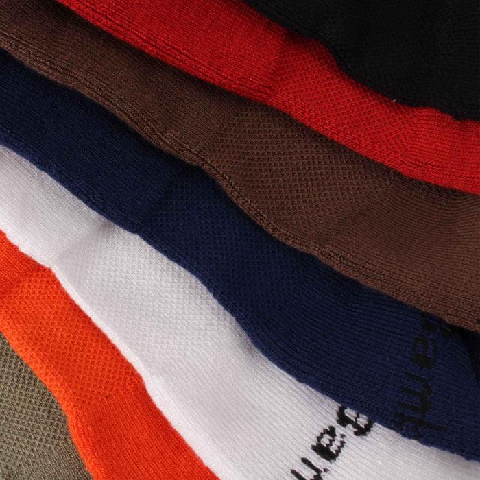 Bamboomn Men's Bamboo Cushioned Athletic Quarter Socks