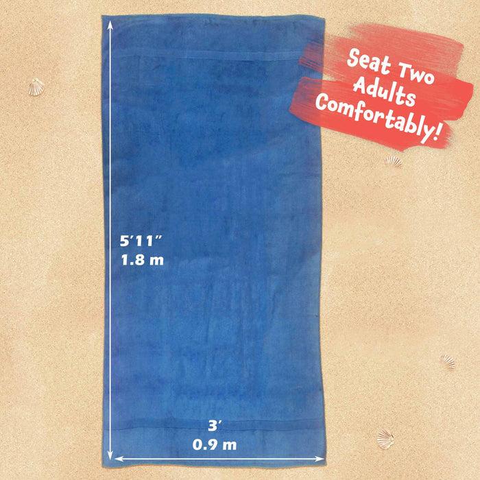 Bamboomn Oversized Bath Sheets: Bamboo/Cotton 535 GSM