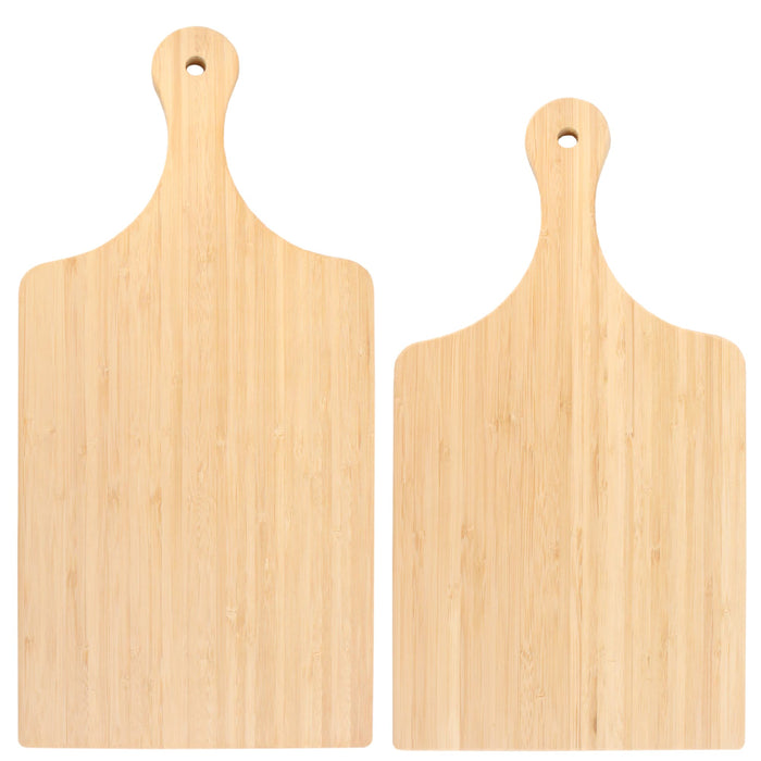 bamboomn Paddle Bamboo Cutting Boards w/ Hanging Hole