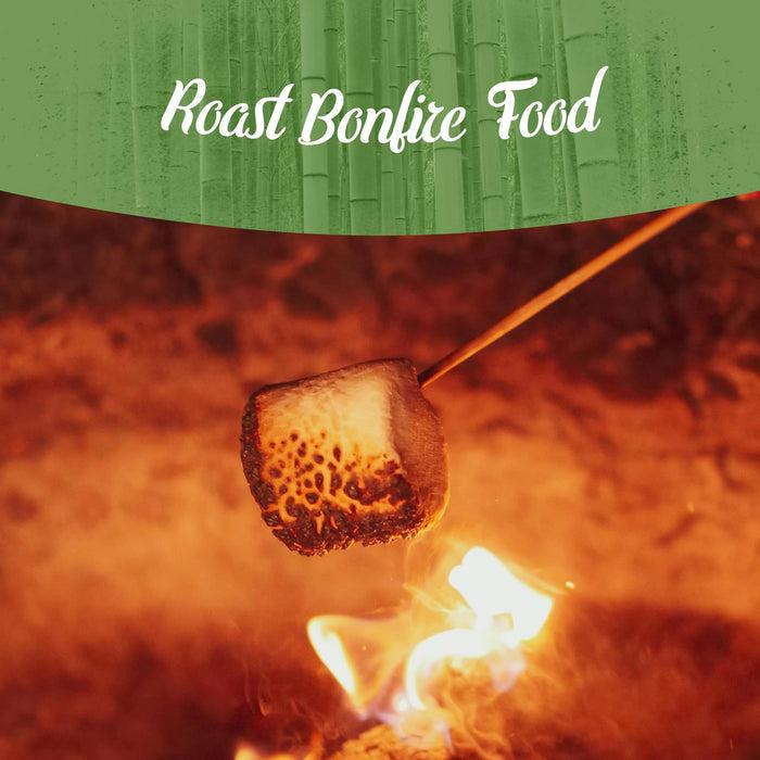 Bamboomn Semi Point Extra Long Bamboo Skewers For Marshmallows