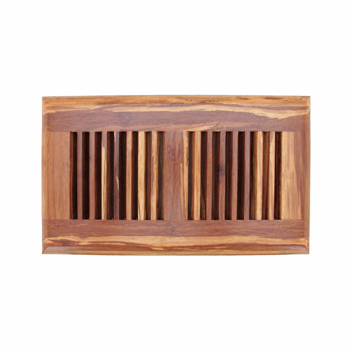 Bamboomn Strand Woven Bamboo Floor Register Vent Cover - 6" X 11.8"