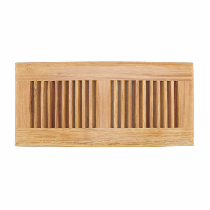 Bamboomn Strand Woven Bamboo Floor Register Vent Cover - 6" X 14"