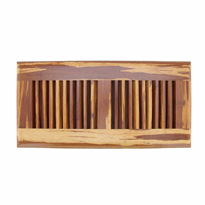Bamboomn Strand Woven Bamboo Floor Register Vent Cover - 6" X 14"