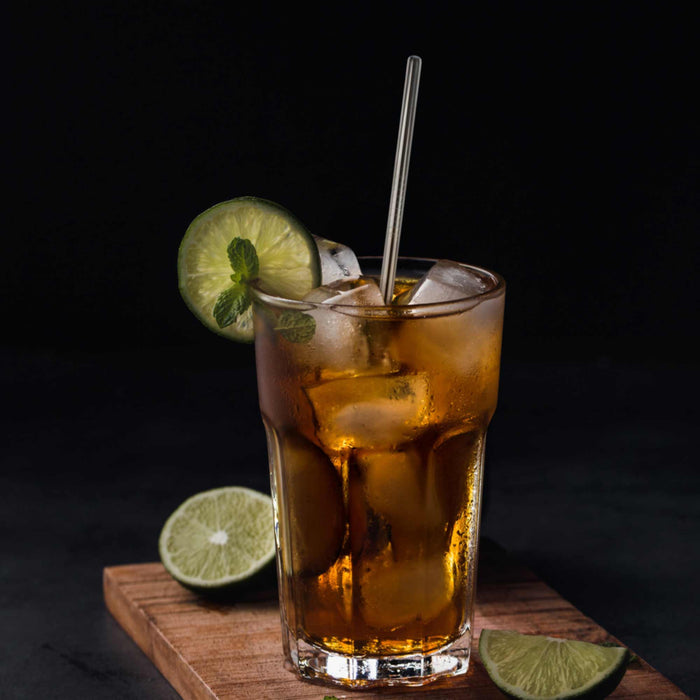 Bamboomn Thin Straight Reusable Stainless Steel Straws