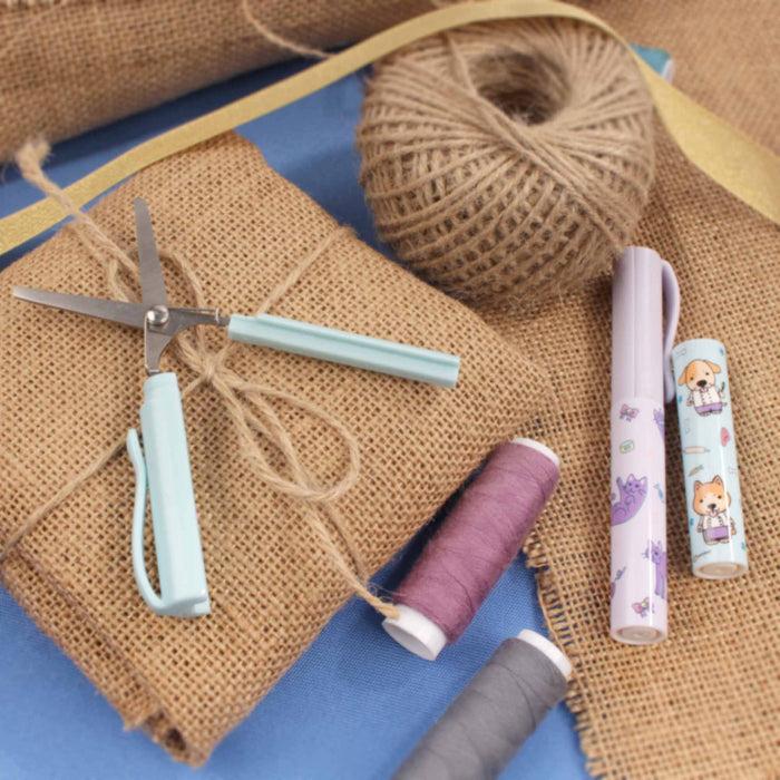 Bamboomn Titanium Softgrip Scissors Set With Mini Pen Scissors