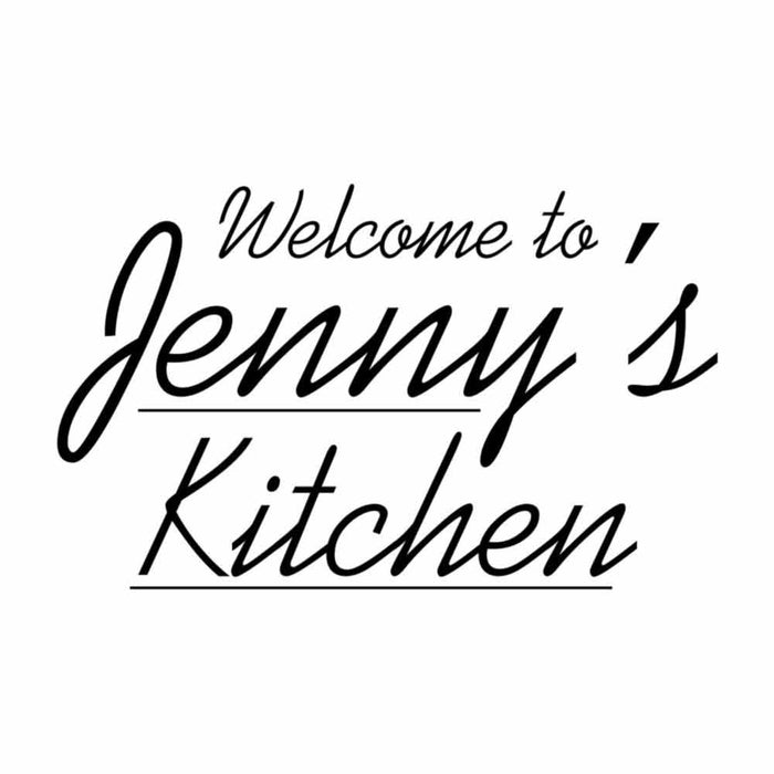 Bamboomn Welcome To My Kitchen Custom Engraved Serving Spoon