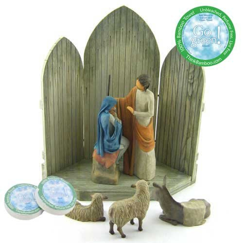 bamboomn Willow Tree 6 Piece Christmas Story Nativity Set by Susan Lordi