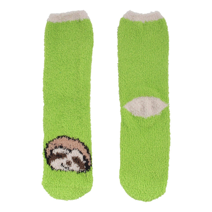Bamboomn Women's Cute Fuzzy Cozy Super Warm Soft Animal Indoor Outdoor Cabin Crew Socks