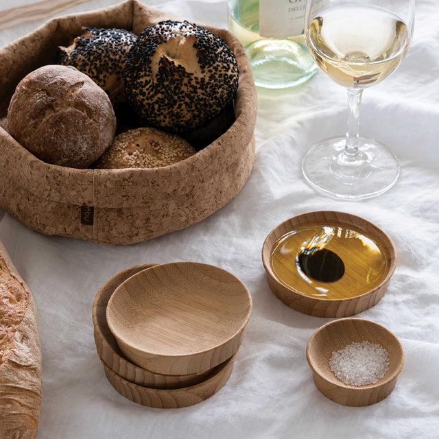 Bambu Bamboo Condiment Cups Small (set Of 4)