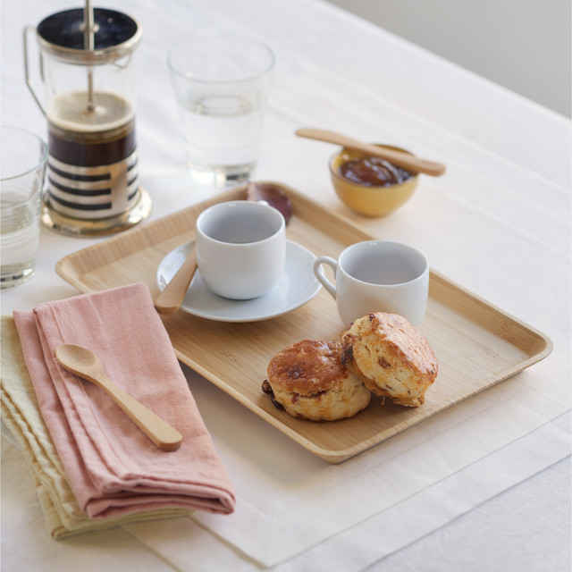 Bambu Bamboo Serving Tray Large Rectangle