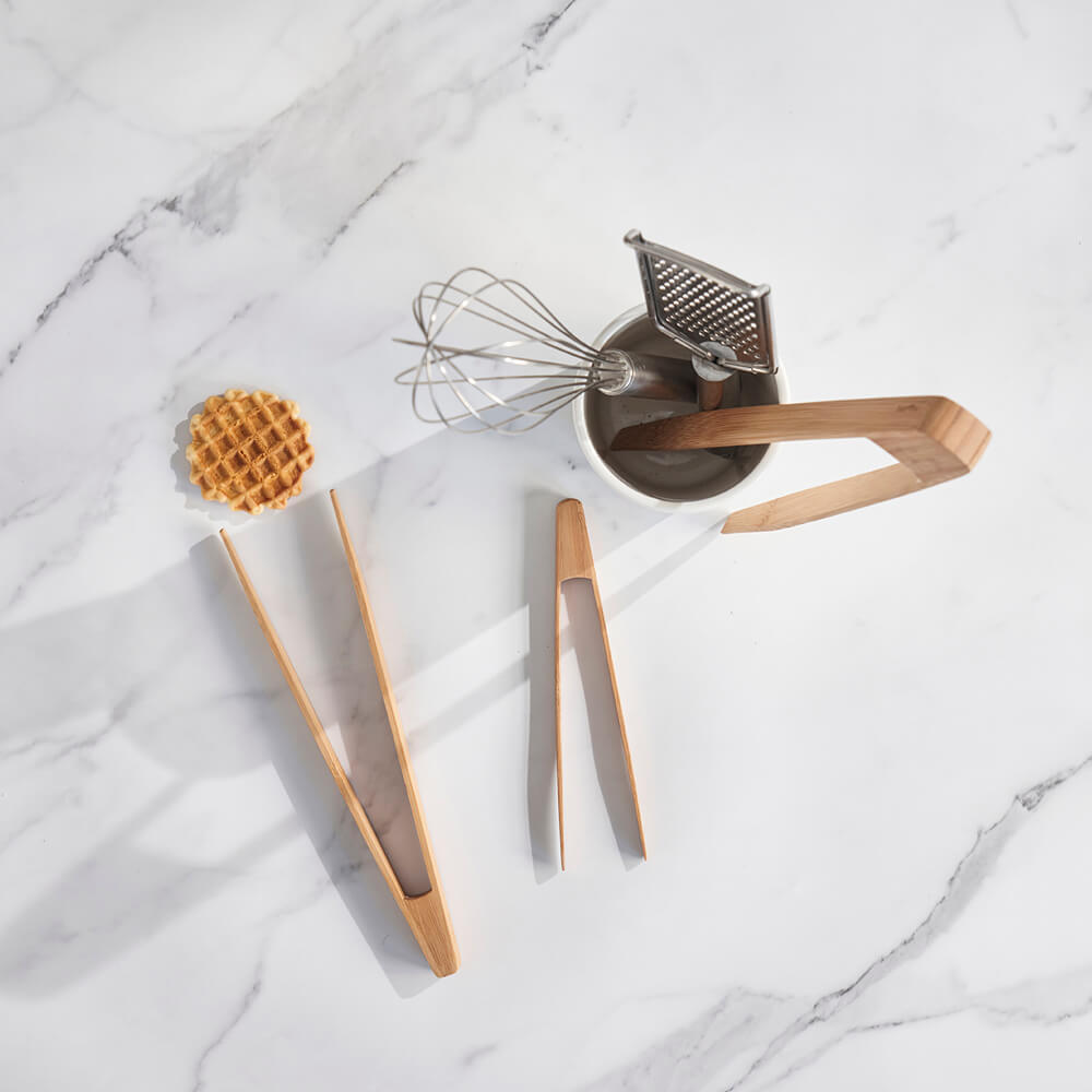 Bambu Bamboo Tongs Set (Large Small And Tiny)