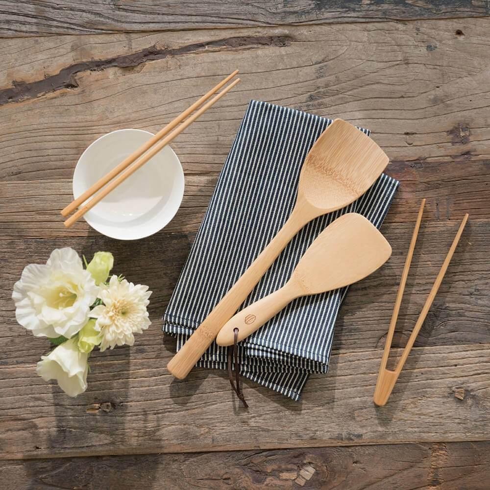 Bambu Bamboo Tongs Small