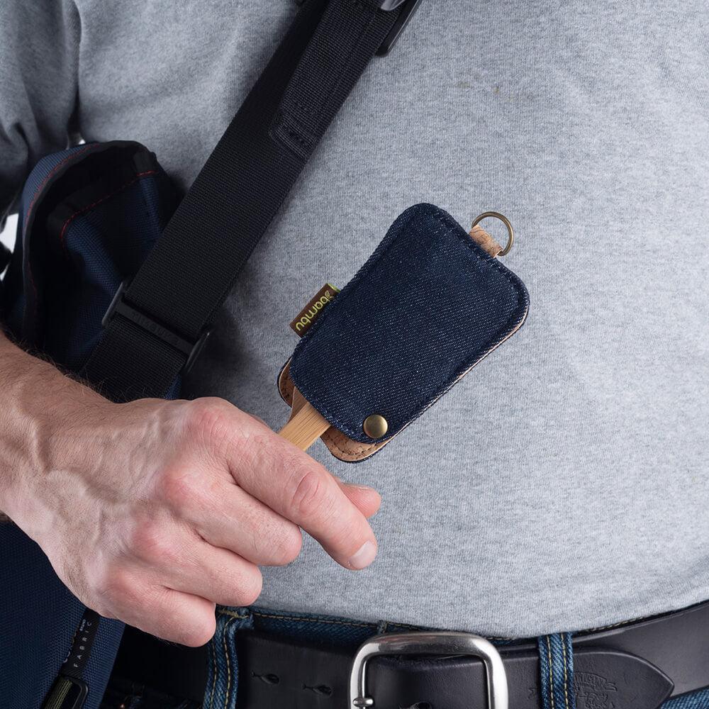 Bambu Bamboo Utensil Set With Travel Pouch